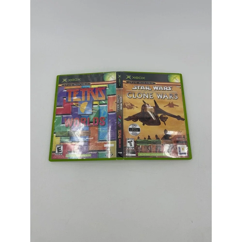 Star Wars: The Clone Wars/Tetris Worlds‎ (Microsoft Xbox, 2003)